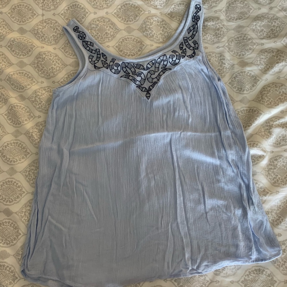 Flowy Wide Neck Tank